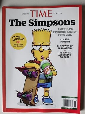 The Simpsons Special Edition Magazine - Red & Yellow Cover